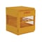 Vestil Yellow Cylinder Cabinet Horizontal 4 Cylinder Capacity CYL-H-4 - alternate 1